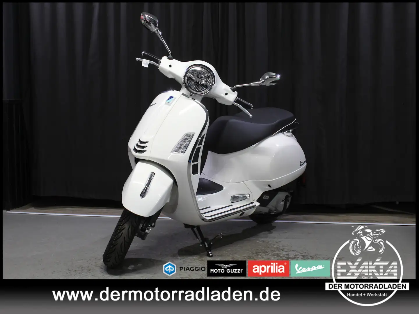 Vespa GT GTS 310 E5+ SUPER WEISS INNOCENTE Wit - 1