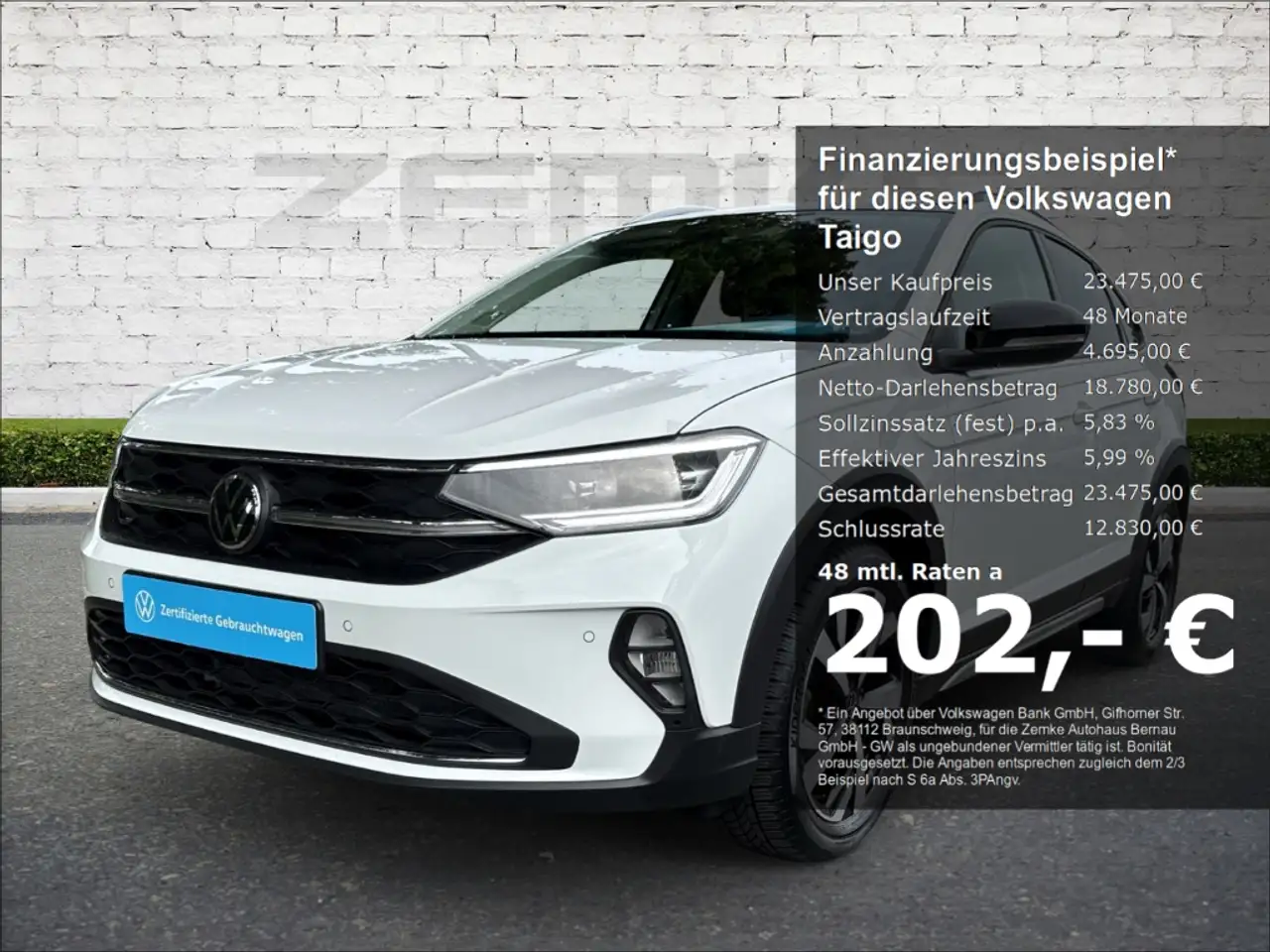 Volkswagen Taigo 1.5 TSI DSG Style Navi Digitales Cockpit LED Blend