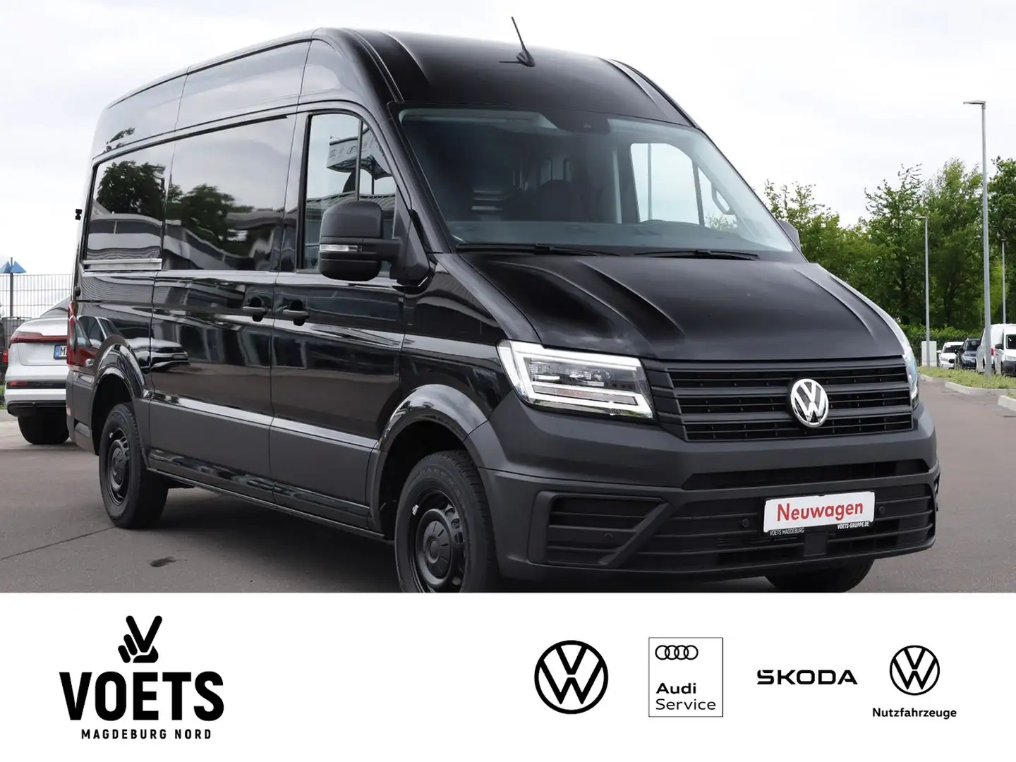 Volkswagen CRAFTER 35 KASTEN 2.0 TDI DSG Schwarz - 2