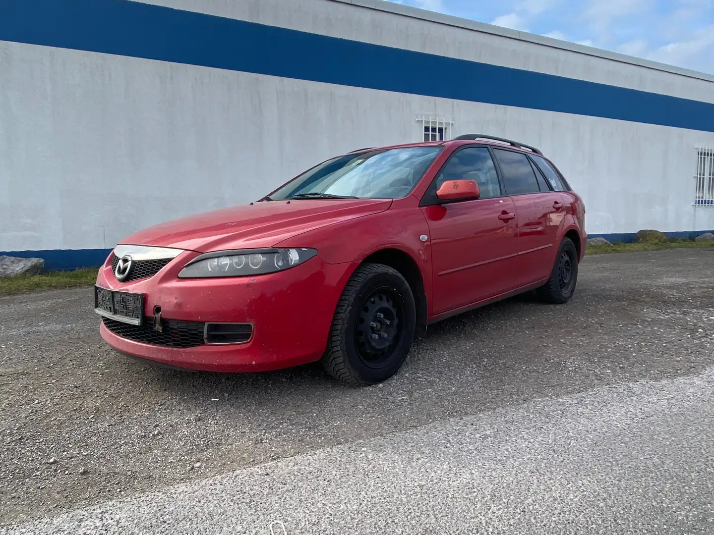 Mazda 6 Sport Combi CD120 TE TD * Fahrbereit * Rot - 1