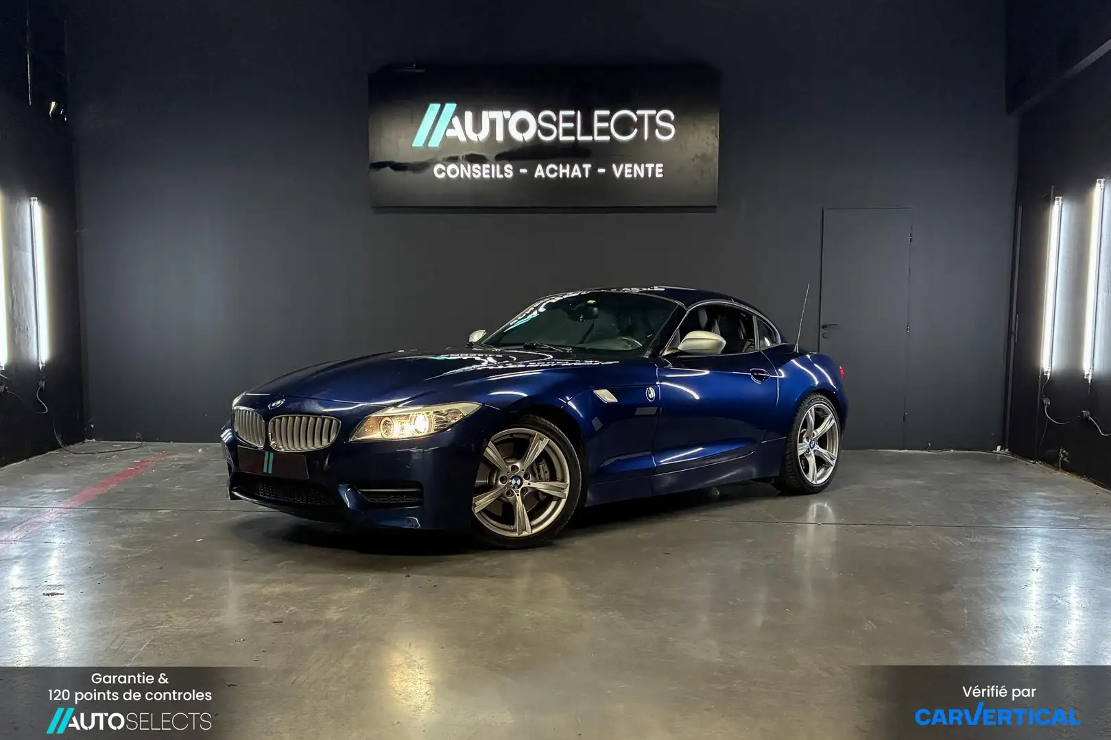 BMW Z4 M SPORT 35IS 340cv DKG Roadster | Carvertical disp Bleu - 1