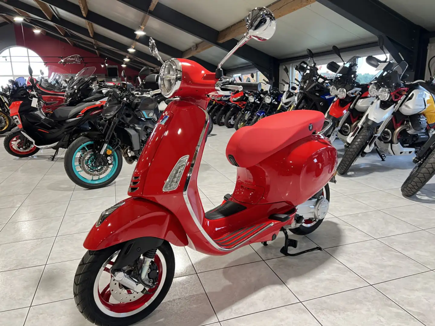 Vespa Primavera 50 RED classe B 45 Km/h Roşu - 2