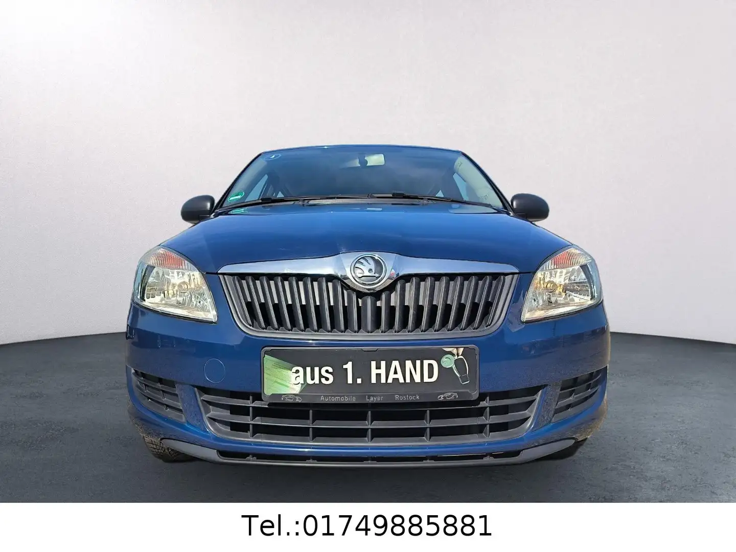 Skoda Fabia Cool Edition1.4,Klima,1Hand,Zahnriemen Blau - 2