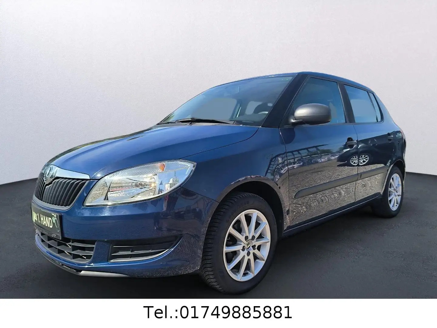 Skoda Fabia Cool Edition1.4,Klima,1Hand,Zahnriemen Blau - 1