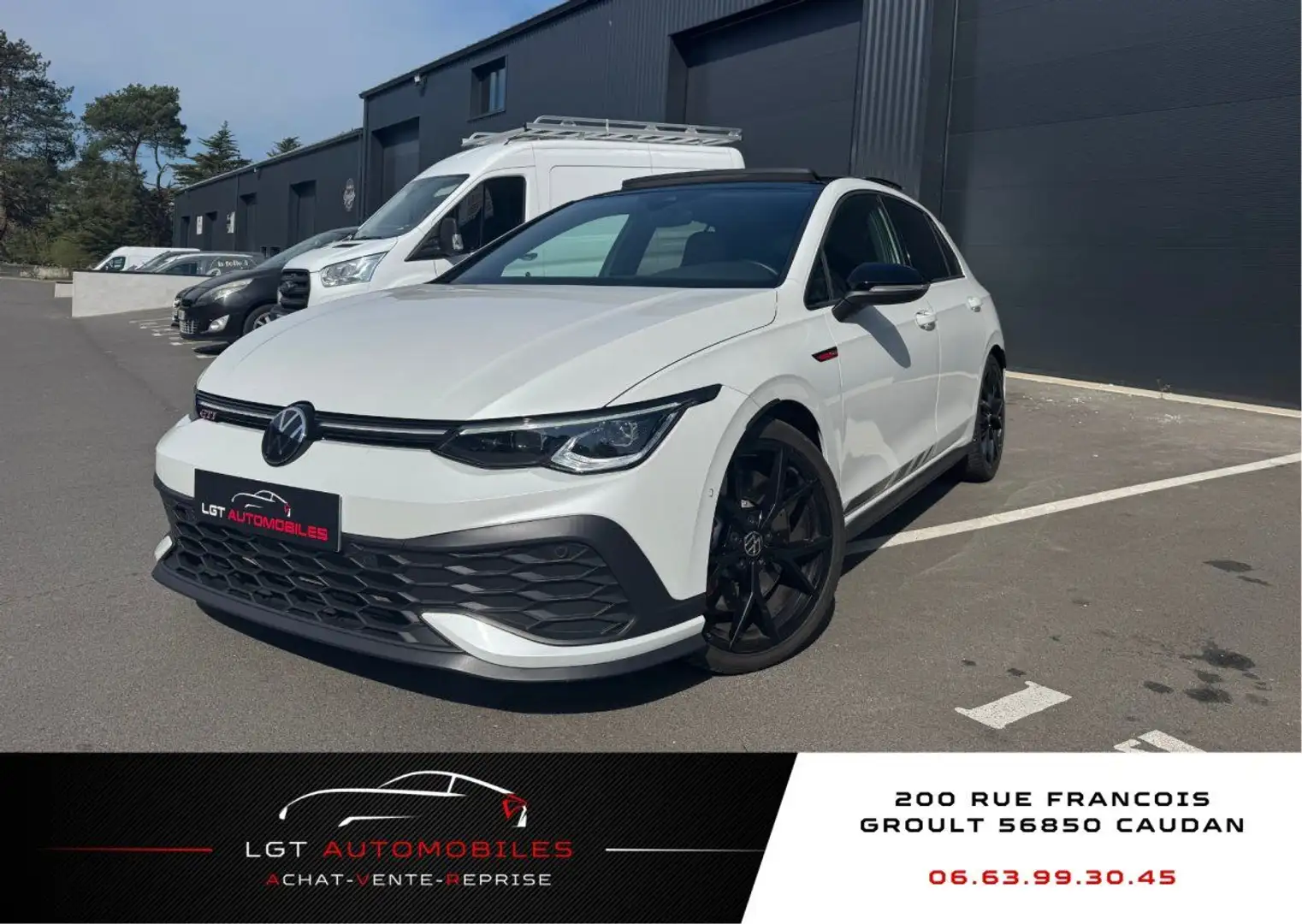Volkswagen Golf VIII 2.0 TSI 300ch GTI Clubsport 45 DSG7 Blanc - 1