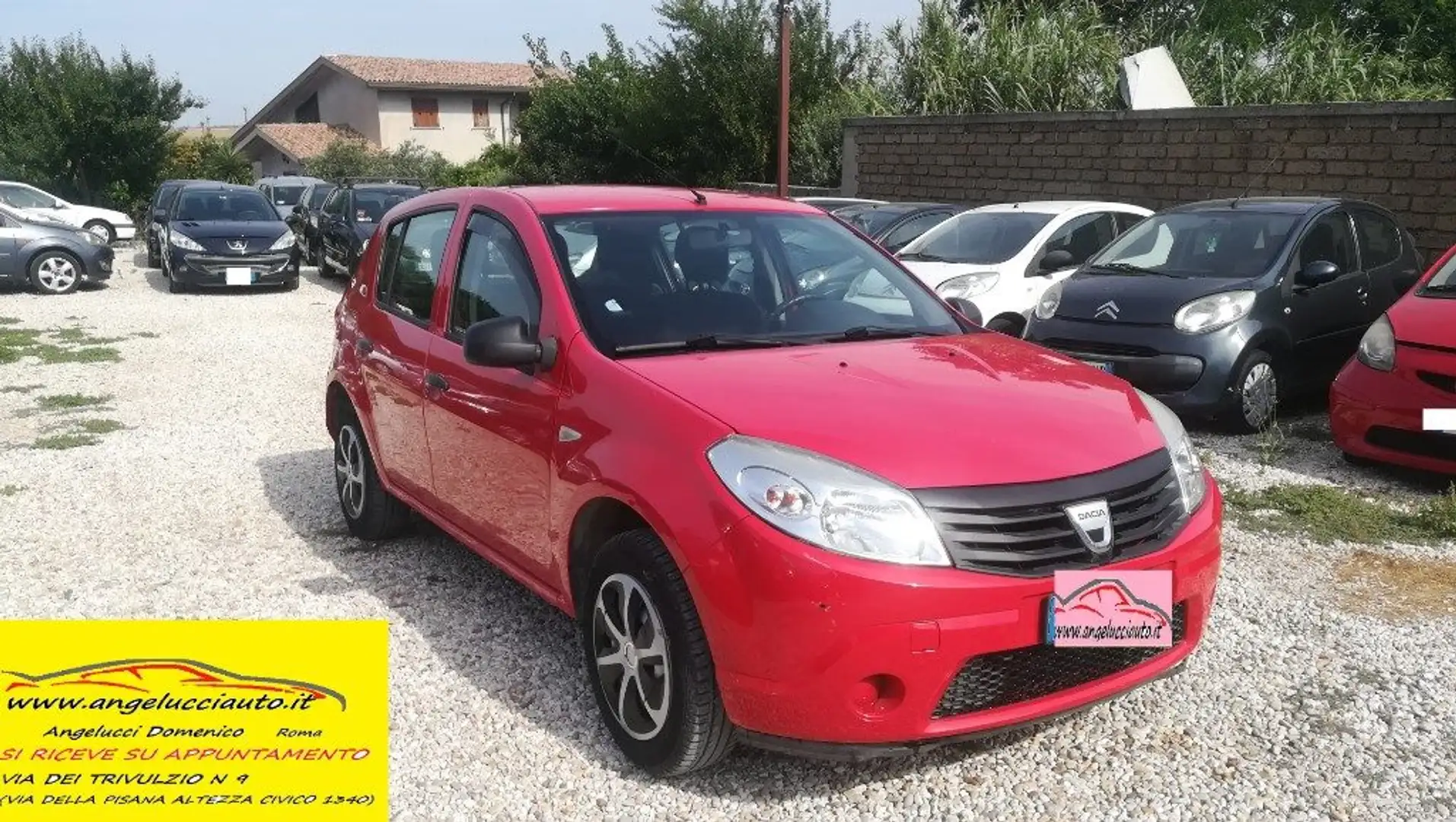 Dacia Sandero SI ZTL OK NEOPATENTATI G.P.L. SCADENZA 2030 Rosso - 1