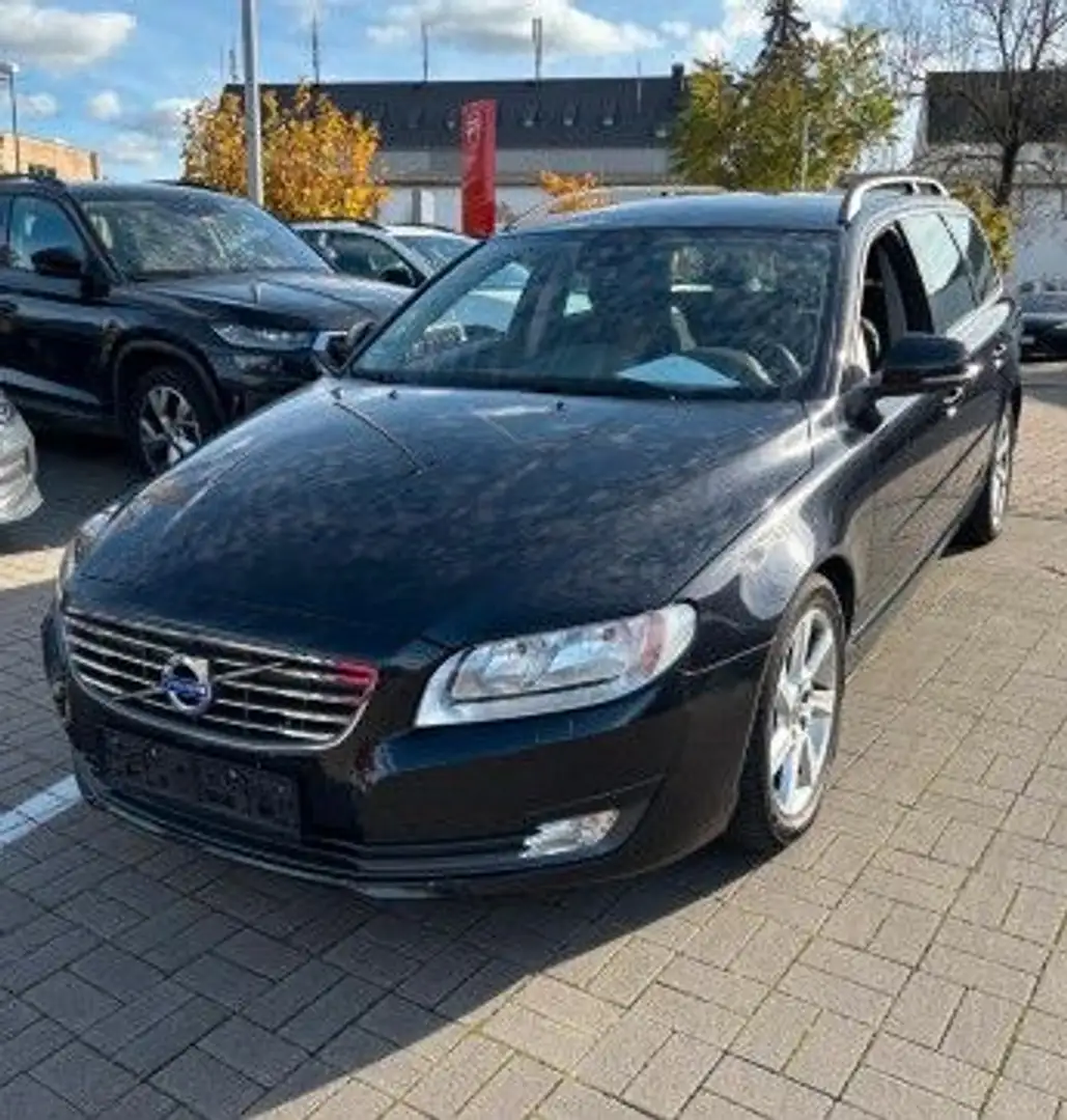 Volvo V70 Kombi Kinetic 1.Hand*ACC*AHK**SensusConnect Schwarz - 1
