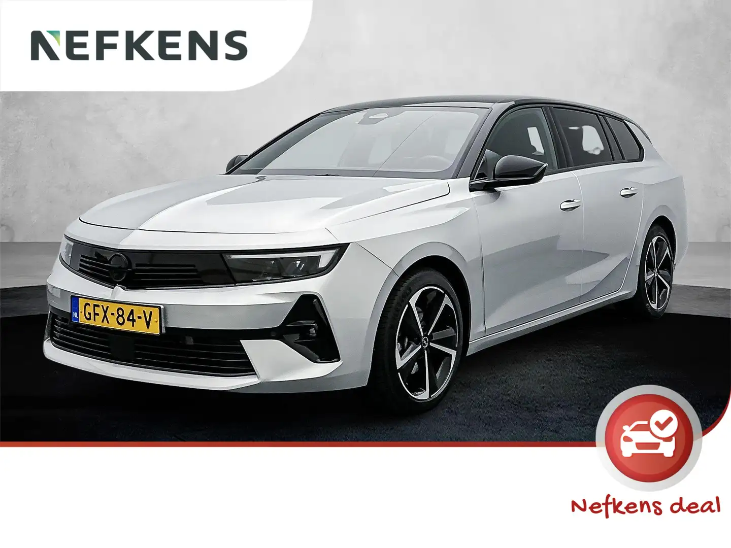 Opel Astra Sports Tourer SW Hybrid GS 136 pk Automaat | Navig Grijs - 1
