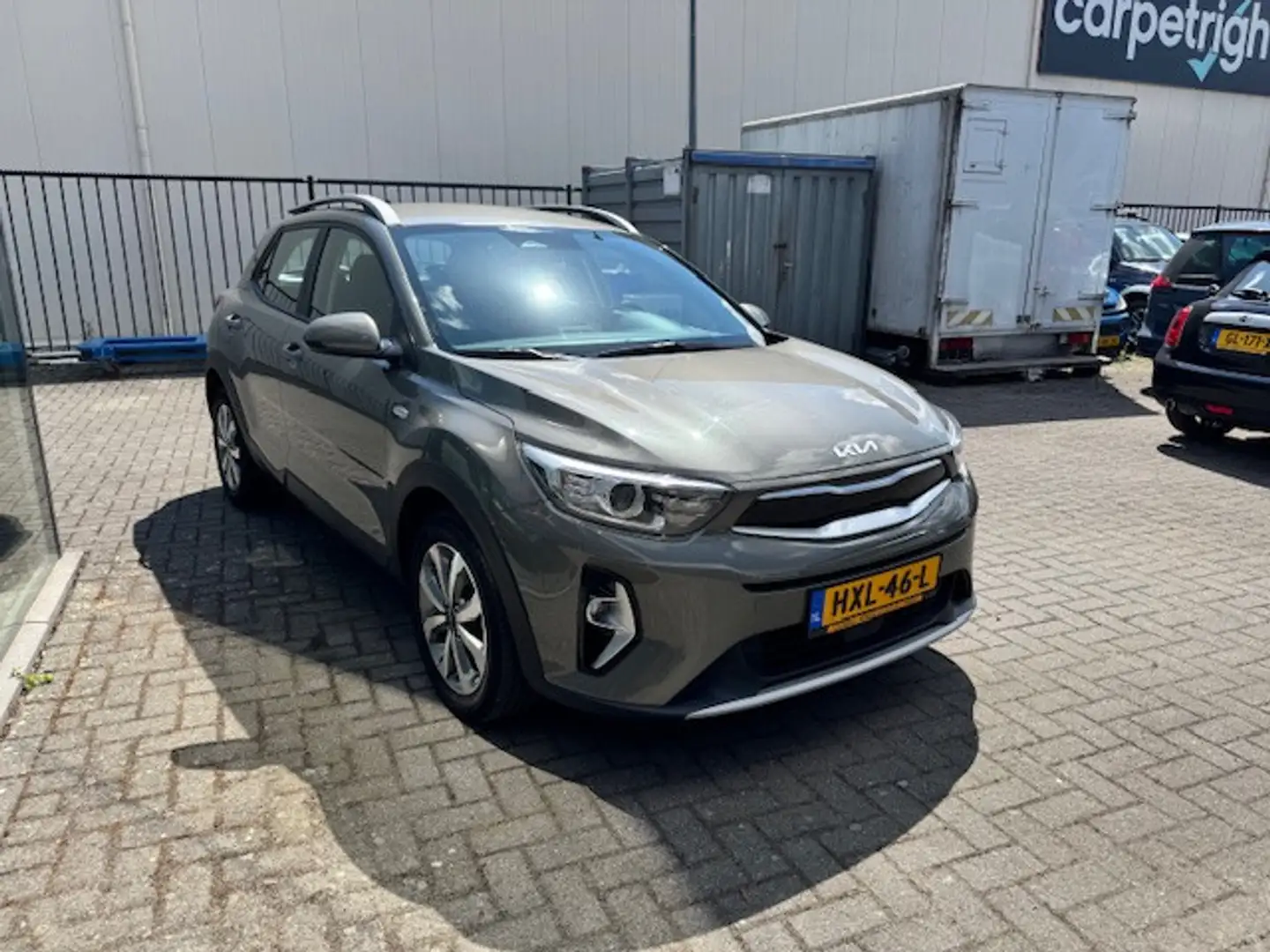 Kia Stonic 1.0 T-GDi 100pk DynamicPlusLine Groen - 1