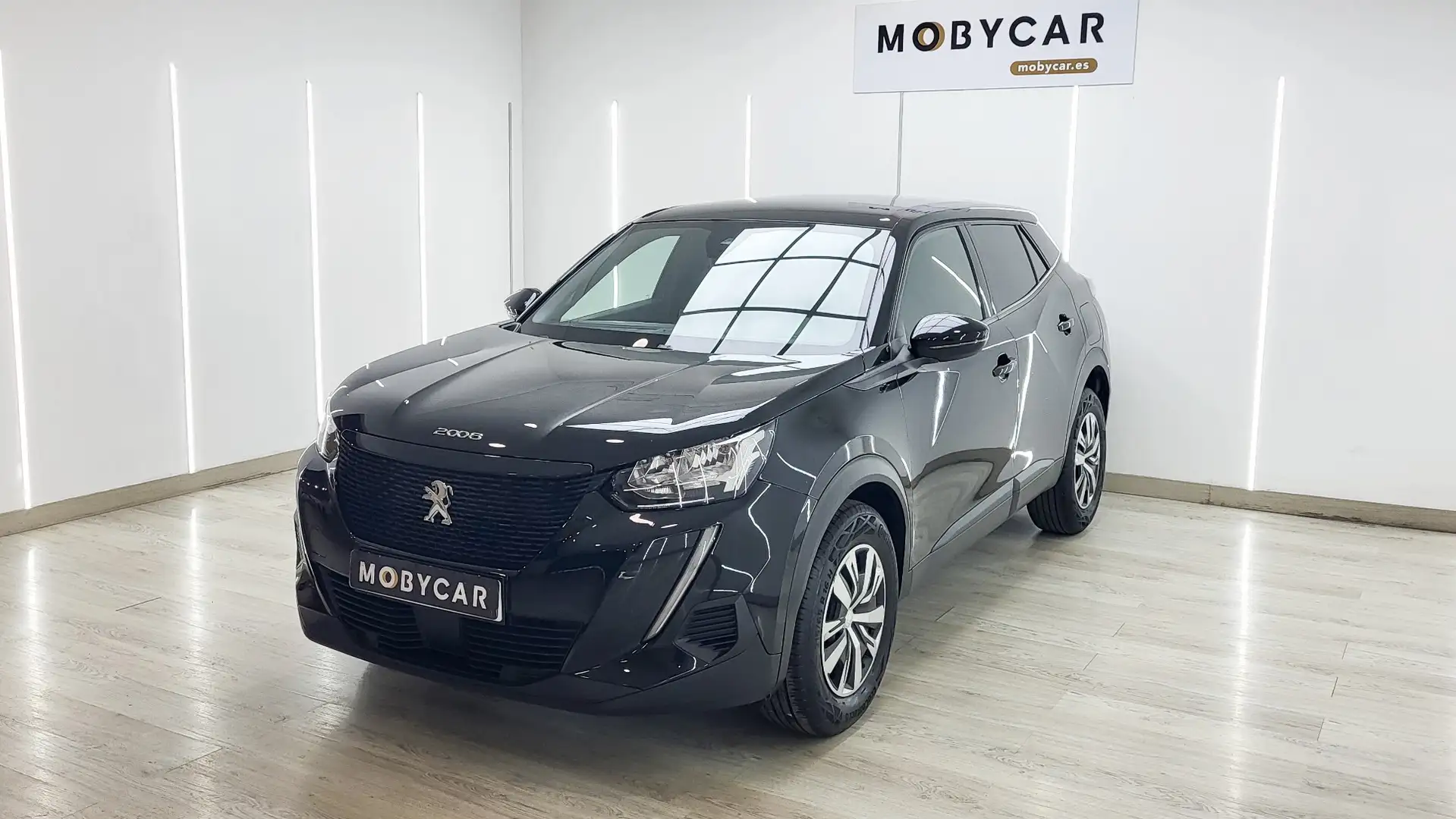 Peugeot 2008 1.2 PureTech S&S Active Pack 100 Noir - 1
