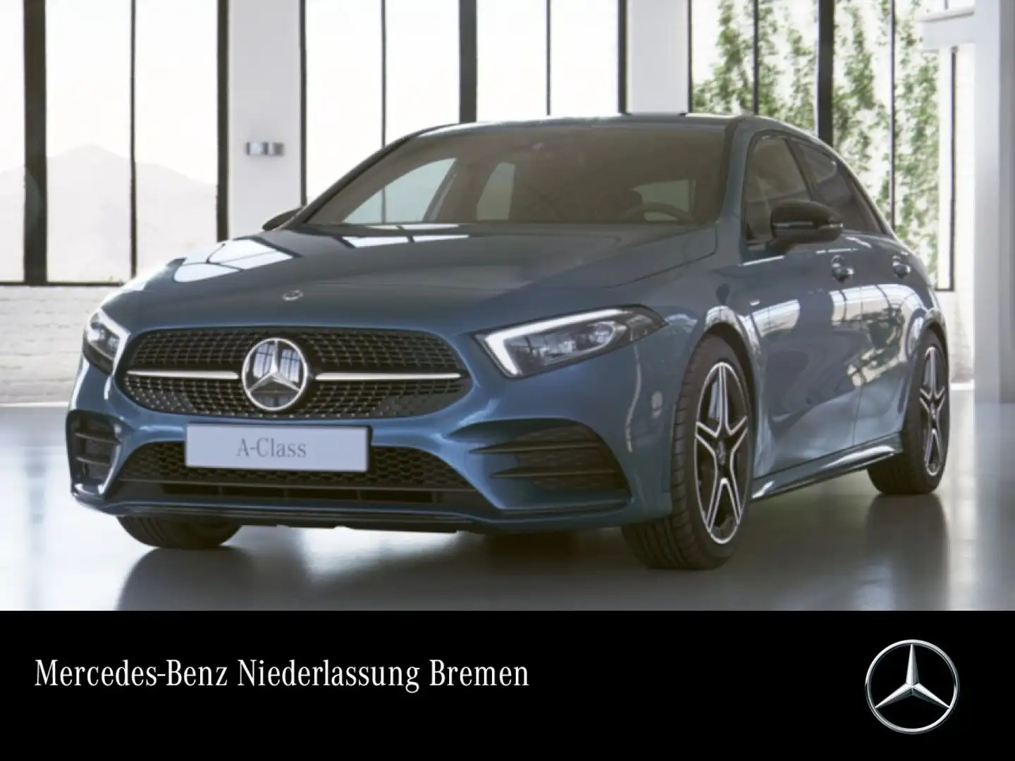 Mercedes-Benz A 180 EDITION 2020+AMG+NIGHT+MULTIBEAM+BURMESTER Blau - 1