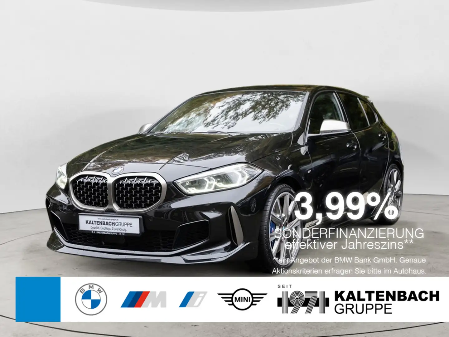 BMW 135 i xDrive HUD LED W-LAN NAVI SHZ PDC KEYLESS Schwarz - 1