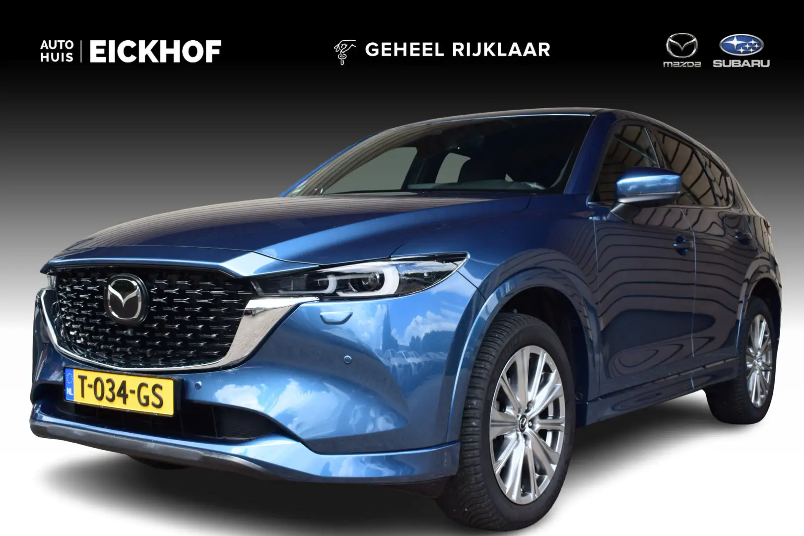 Mazda CX-5 2.0 e-SkyActiv-G M Hybrid 165 Takumi - All season Blauw - 1