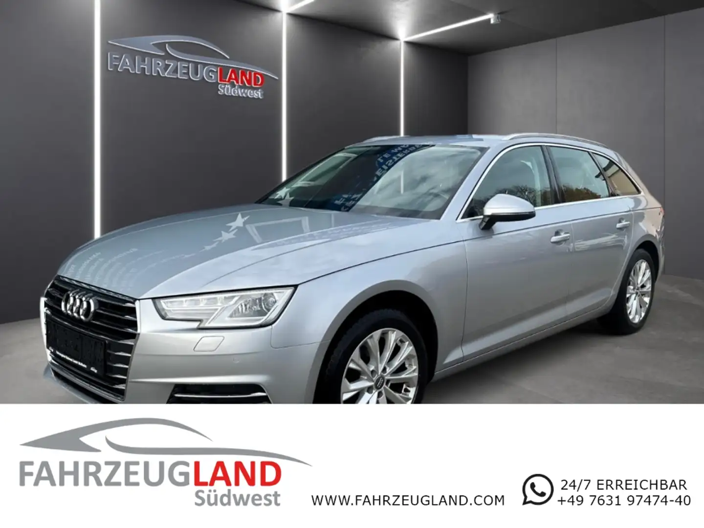 Audi A4 Avant ultra S-Tronic AHK Rückfahr Xenon Standheizu Silber - 1