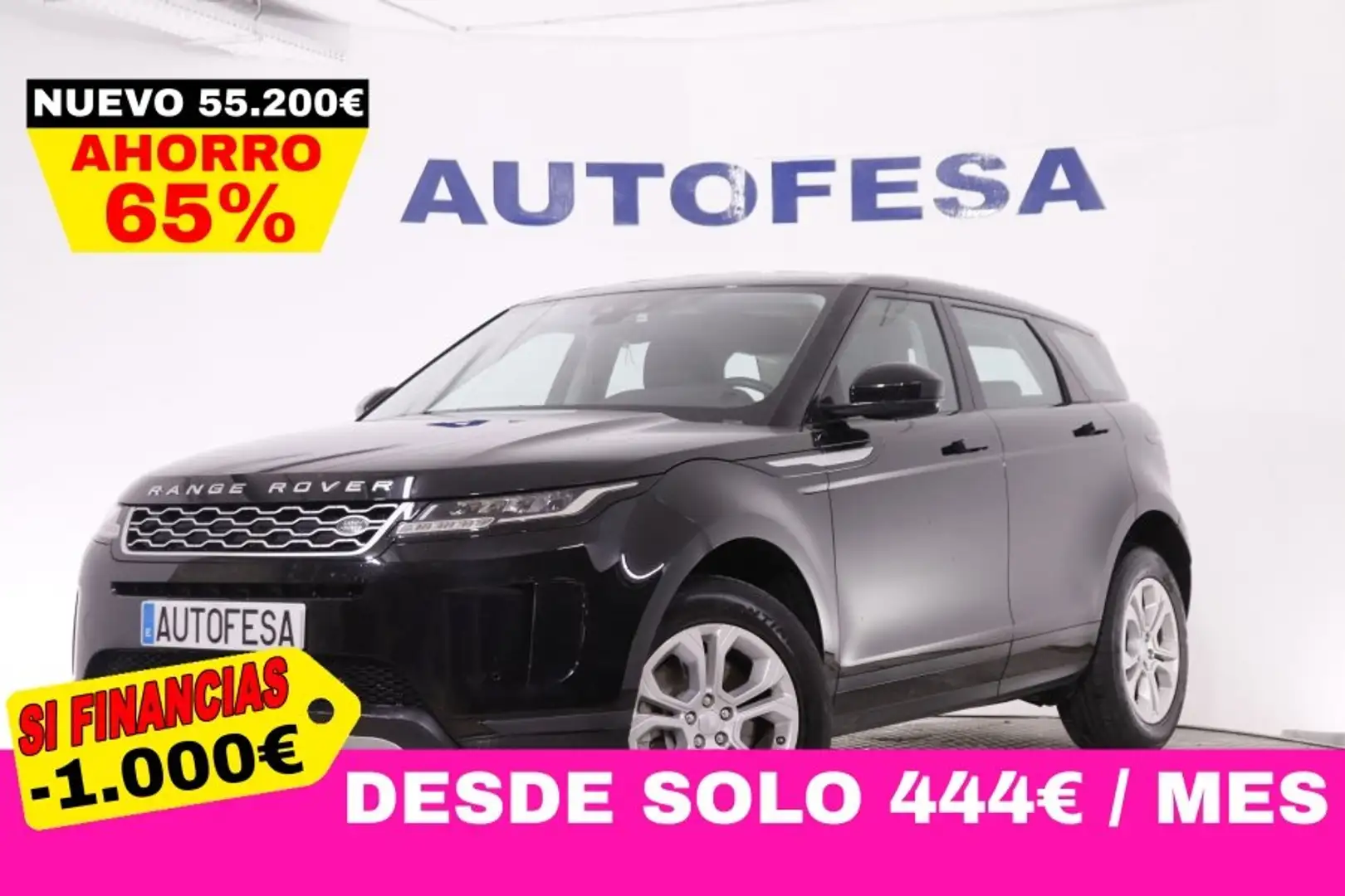 Land Rover Range Rover Evoque 2.0 D MHEV 4WD AUTO 150CV 5P # IVA DEDUCIBLE, CUER Negro - 1
