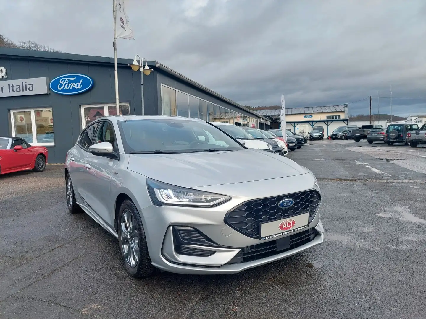 Ford Focus ST-Line X MHEV Automatik Assistenzsysteme Silber - 2