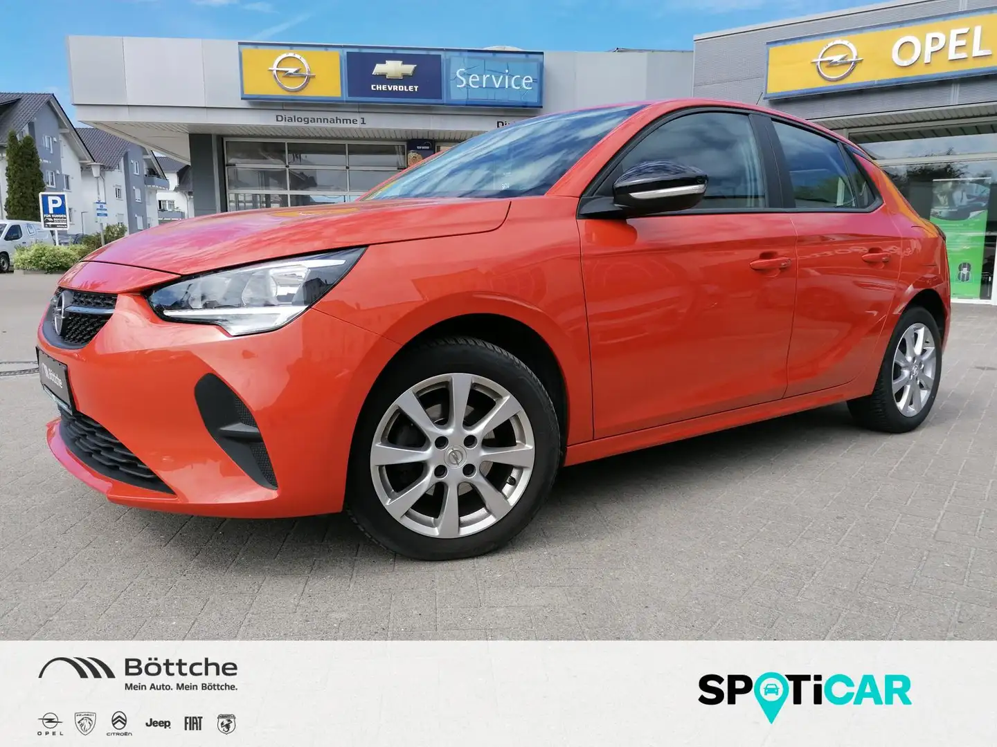 Opel Corsa 5trg 1.2 Edition Allw/LMF/DAB/Klima/Assistenzsyste Orange - 1