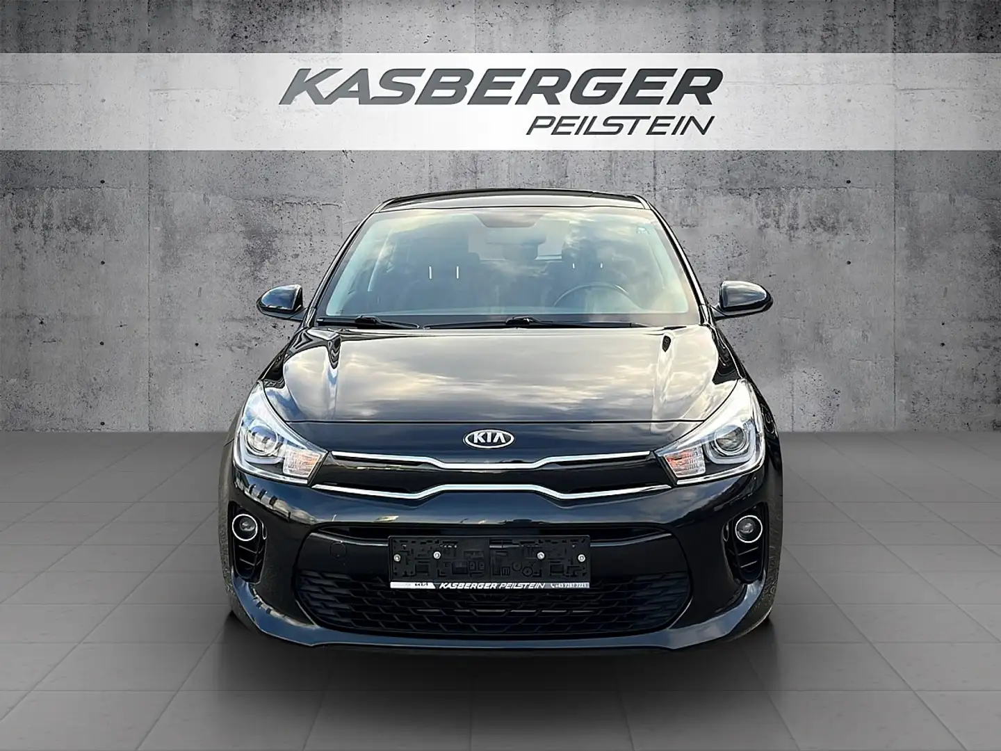 Kia Rio 1,25 MPI Silber ISG Schwarz - 2