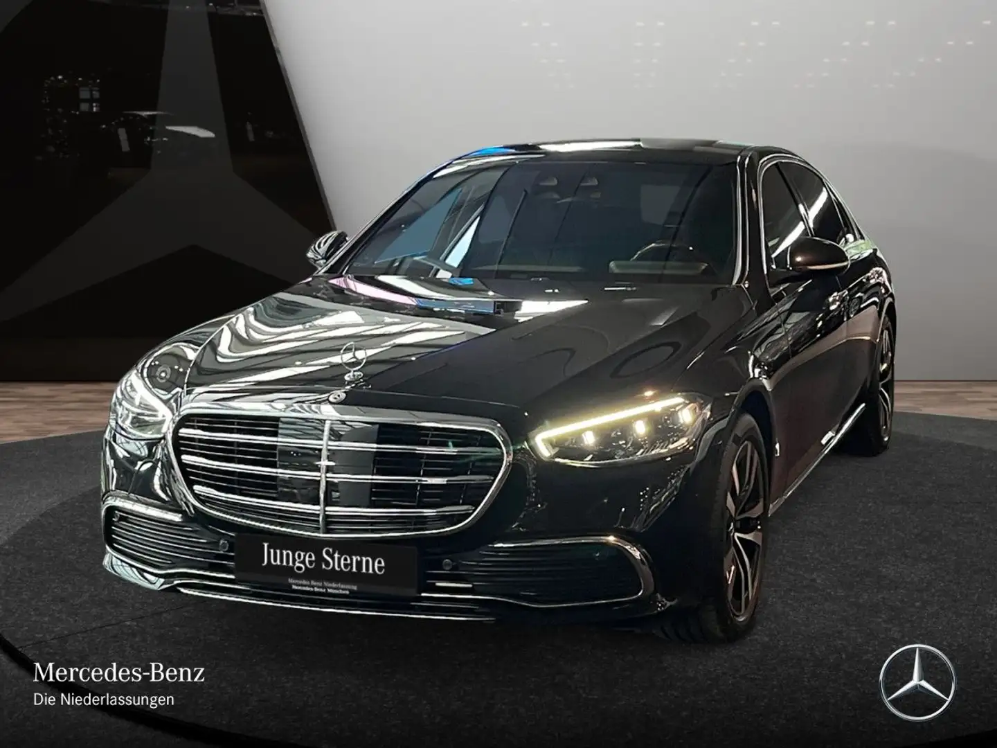 Mercedes-Benz S 500 L 4M PANO+MULTIBEAM+BURMESTER3D+STHZG+19"+TV Negro - 2
