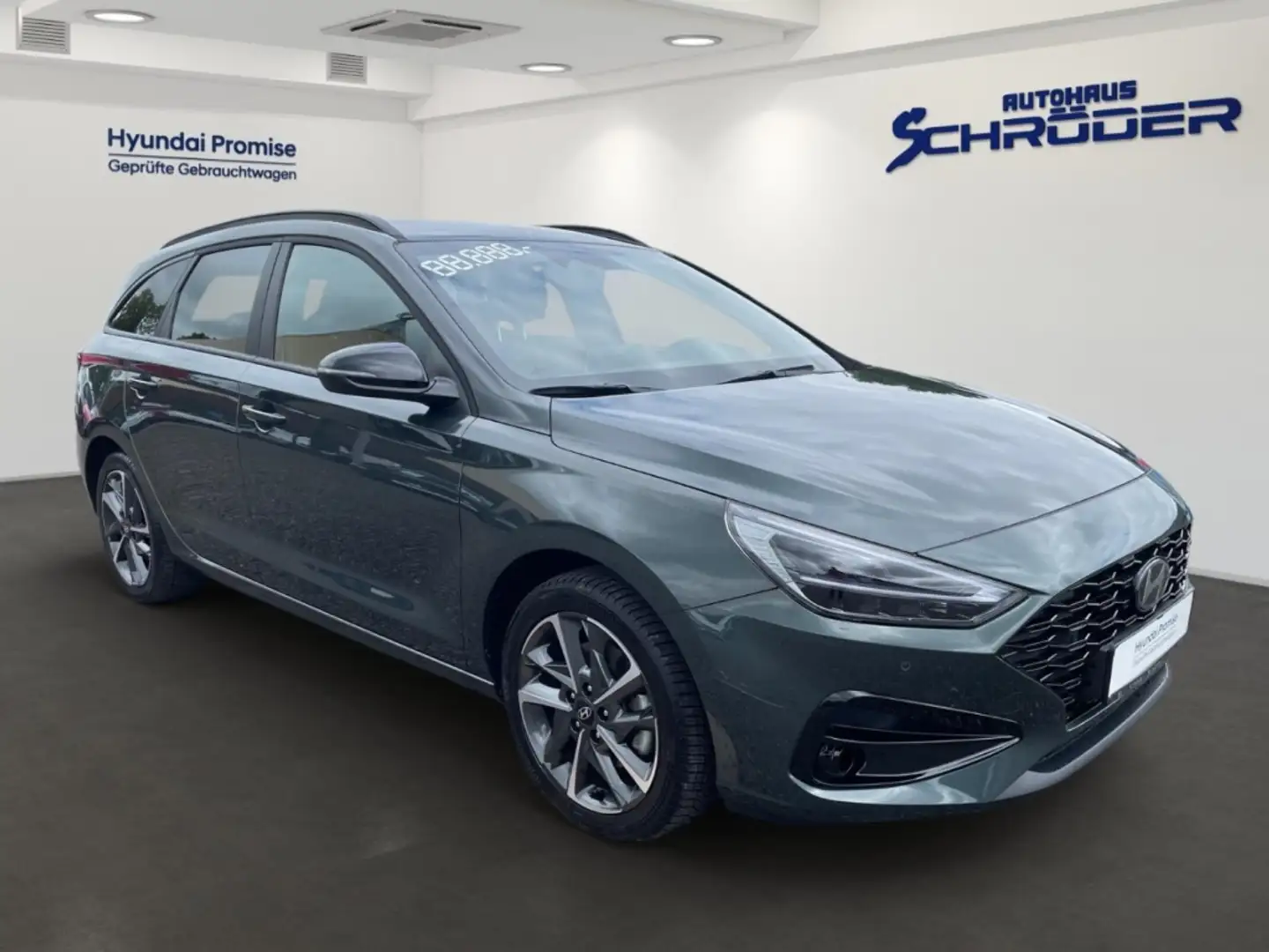 Hyundai i30 Kombi 1.0T Advantage Plus 7-DCT Navi Kamera Allwet Grün - 2