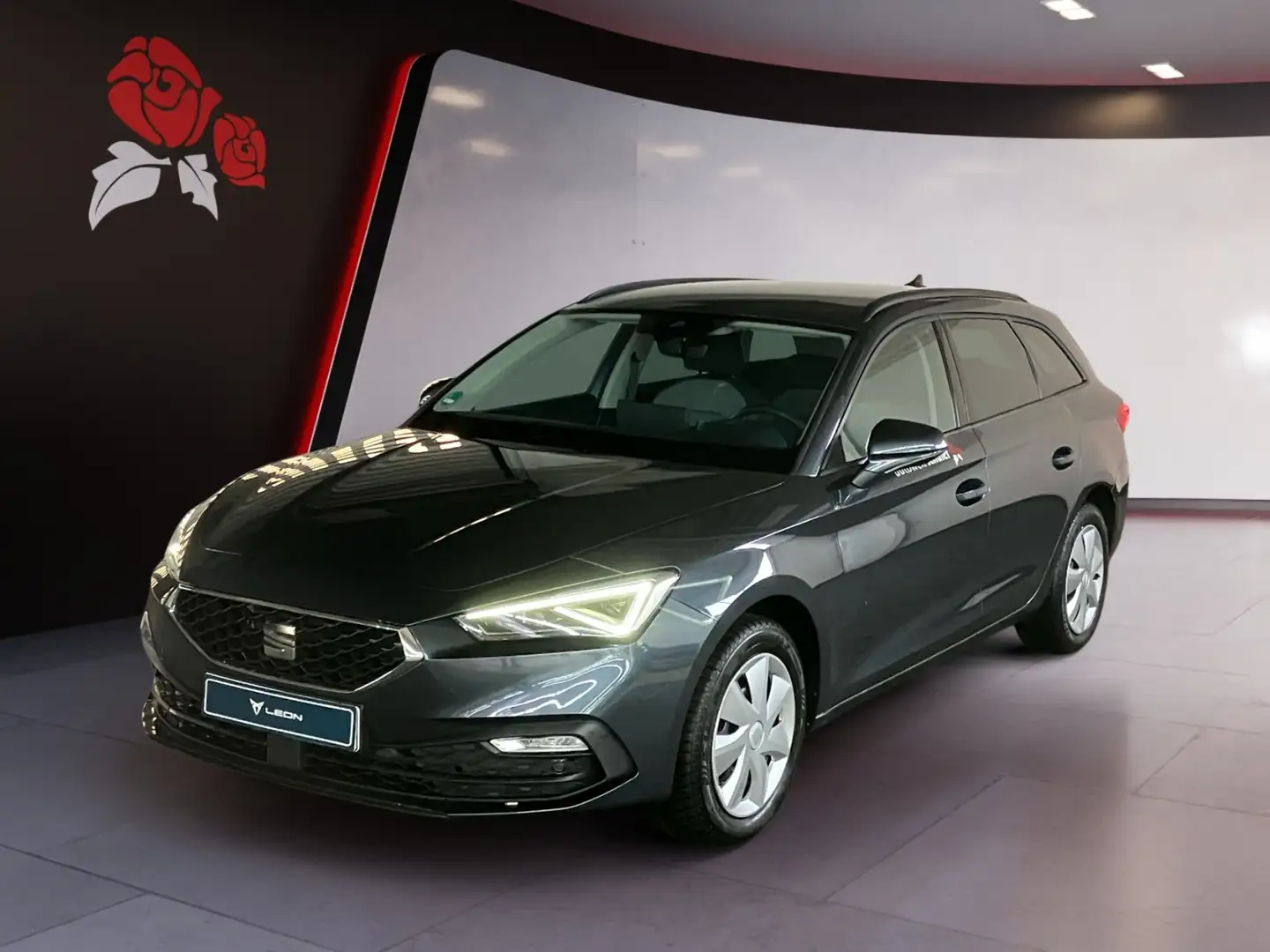 SEAT Leon Sportstourer 2.0 TDI Matrix AHK ACC Gris - 2