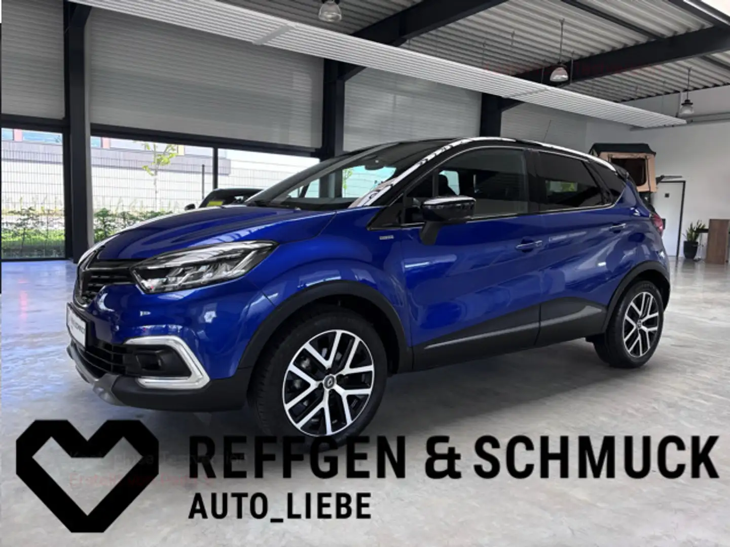Renault Captur VERSION S KLIMA+NAV+LED+KAMERA+AHK+ALU+TÜ Blue - 1