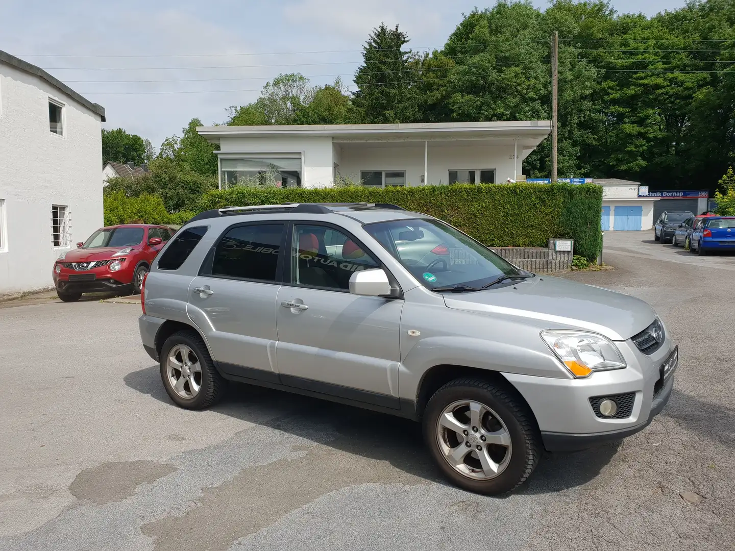 Kia Sportage 2.0 CRDi 4WD EX TOPZUSTAND 4X4 ALLRAD FACELIFT SD Argent - 2