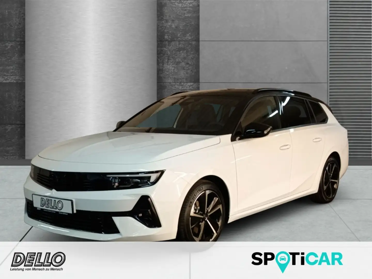 Opel Astra L SportsTourer GS Turbo 8-AT HUD El. Panodach Navi Weiß - 1