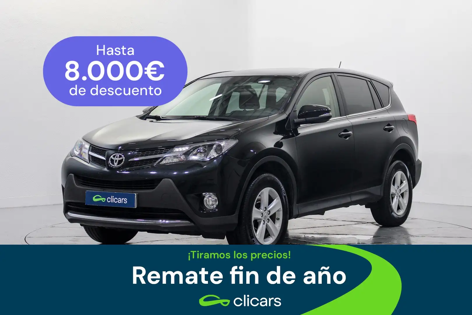 Toyota RAV 4 120D Advance 4x2 Noir - 1