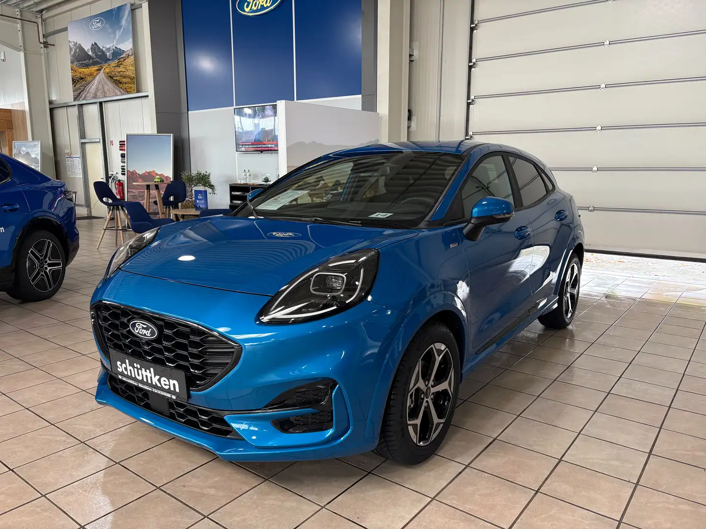 Ford Puma 1.0 EcoBoost Aut. ST-Line SYNC4, CAM, WiPa, 5/100 Bleu - 1