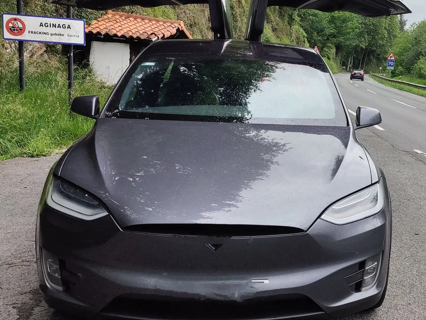 Tesla Model X Model X Performance AWD Performance Gris - 1
