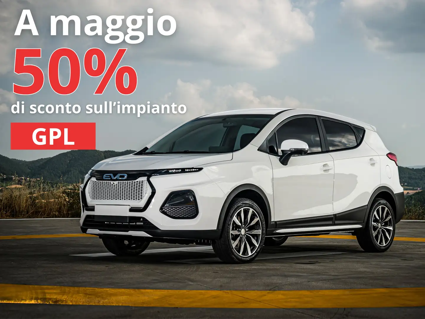 EVO EVO4 Benzina 1.6 115cv OK NEOPATENTATI ANCHE GPL Weiß - 1