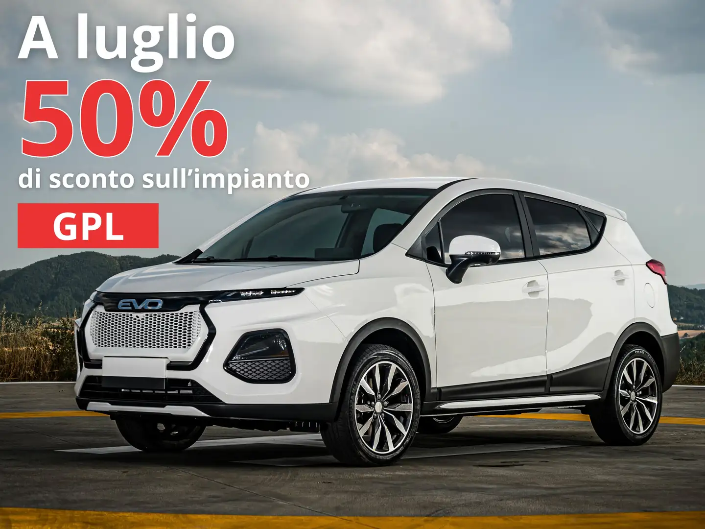 EVO EVO4 Benzina 1.6 115cv OK NEOPATENTATI ANCHE GPL Bianco - 1