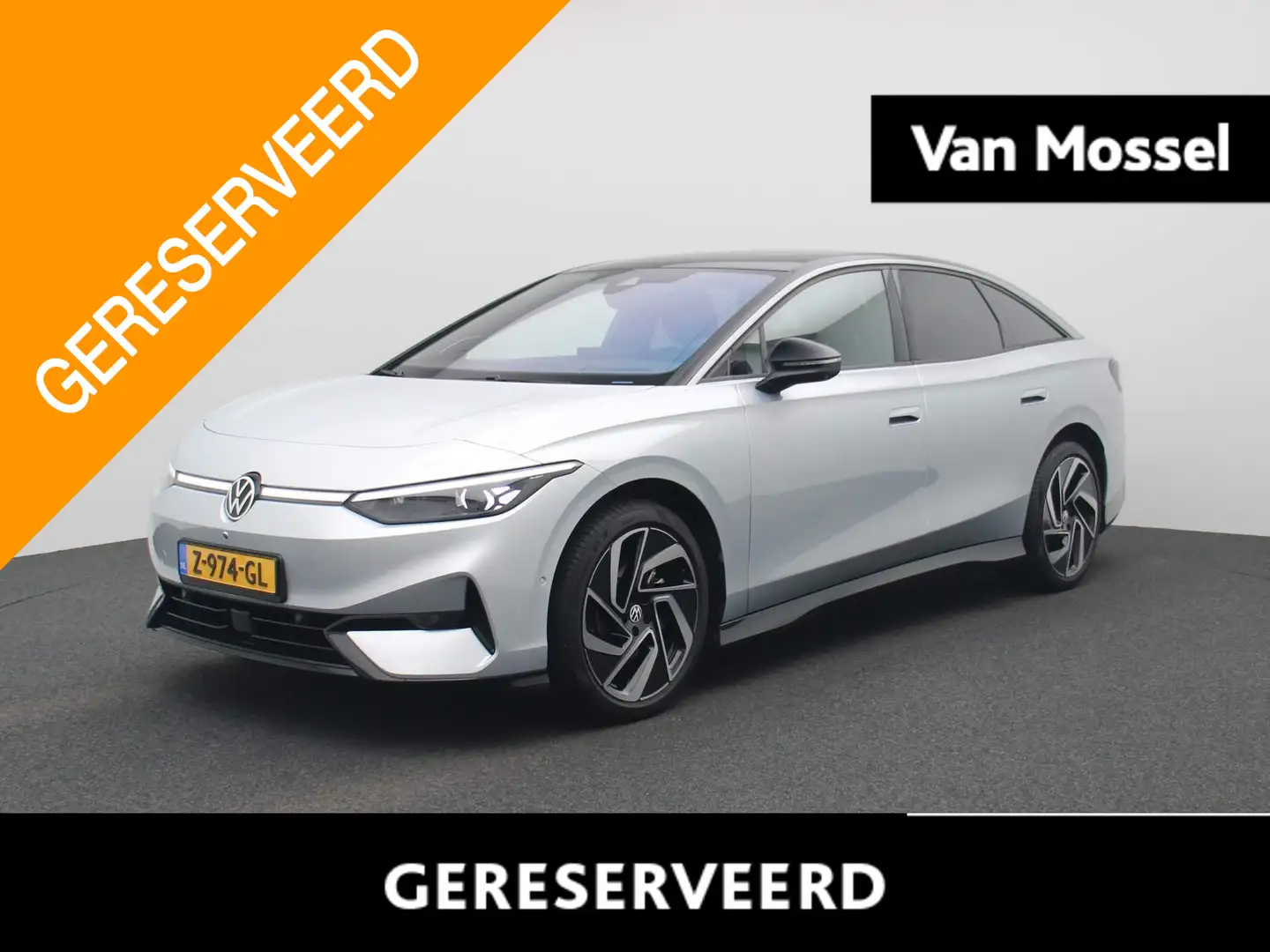 Volkswagen ID.7 Pro Business 77 kWh 286 PK | Navigatie | Apple Car Grijs - 1