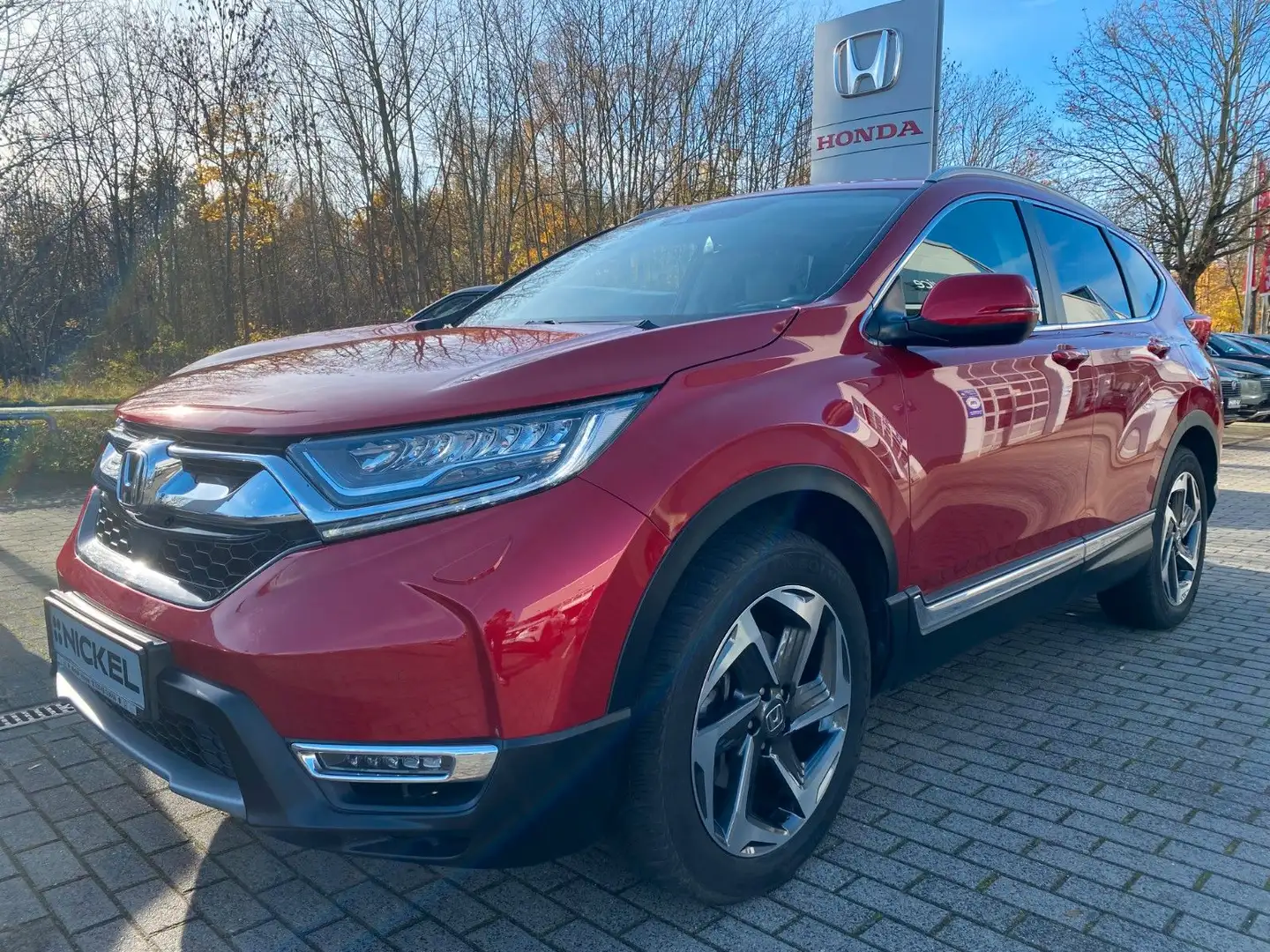 Honda CR-V 4WD Executive/HUD/Allwetter/Panorama/Kamera Rouge - 1