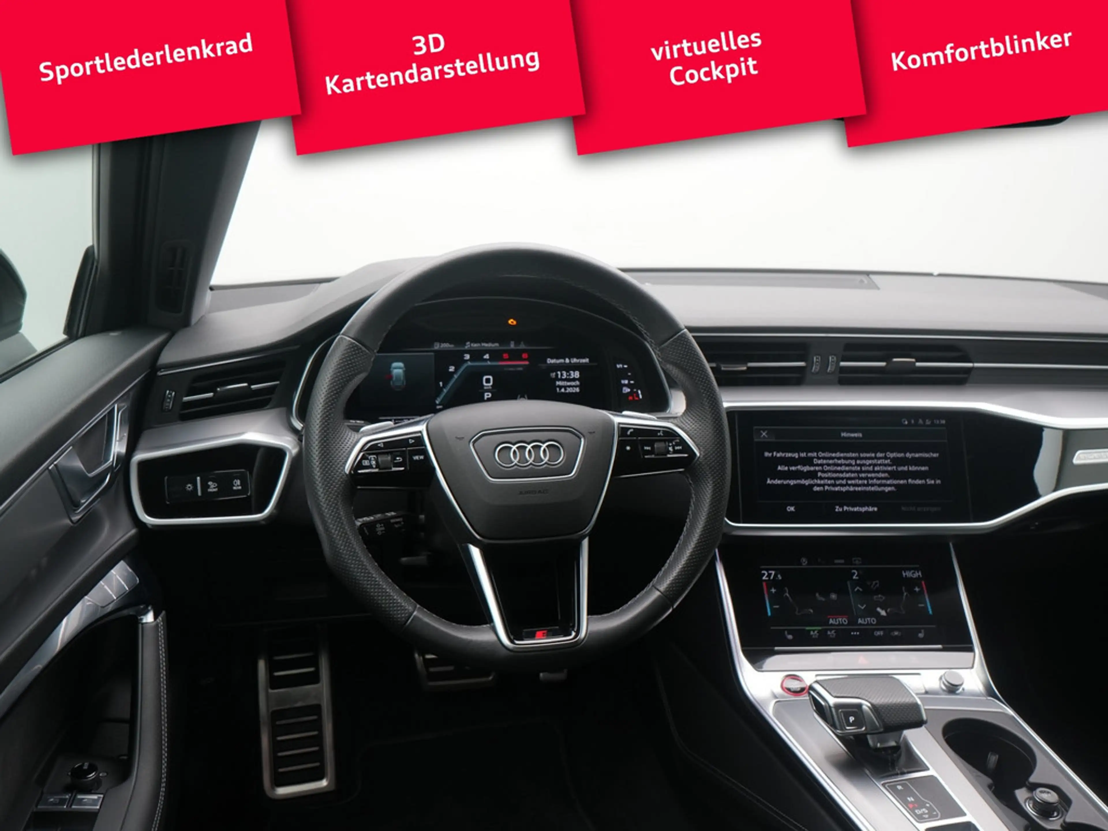Audi S6 Avant AHK MATRIX LUFT RAUTE ACC B&O KAM 36 — photo 4