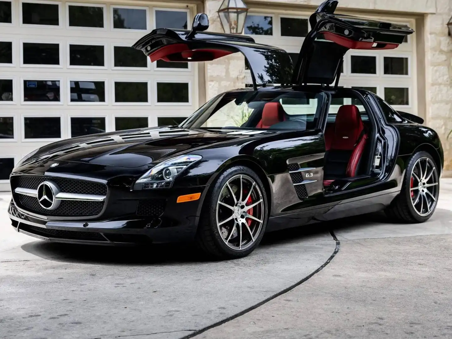 Mercedes-Benz SLS SLS AMG Aut. Schwarz - 2