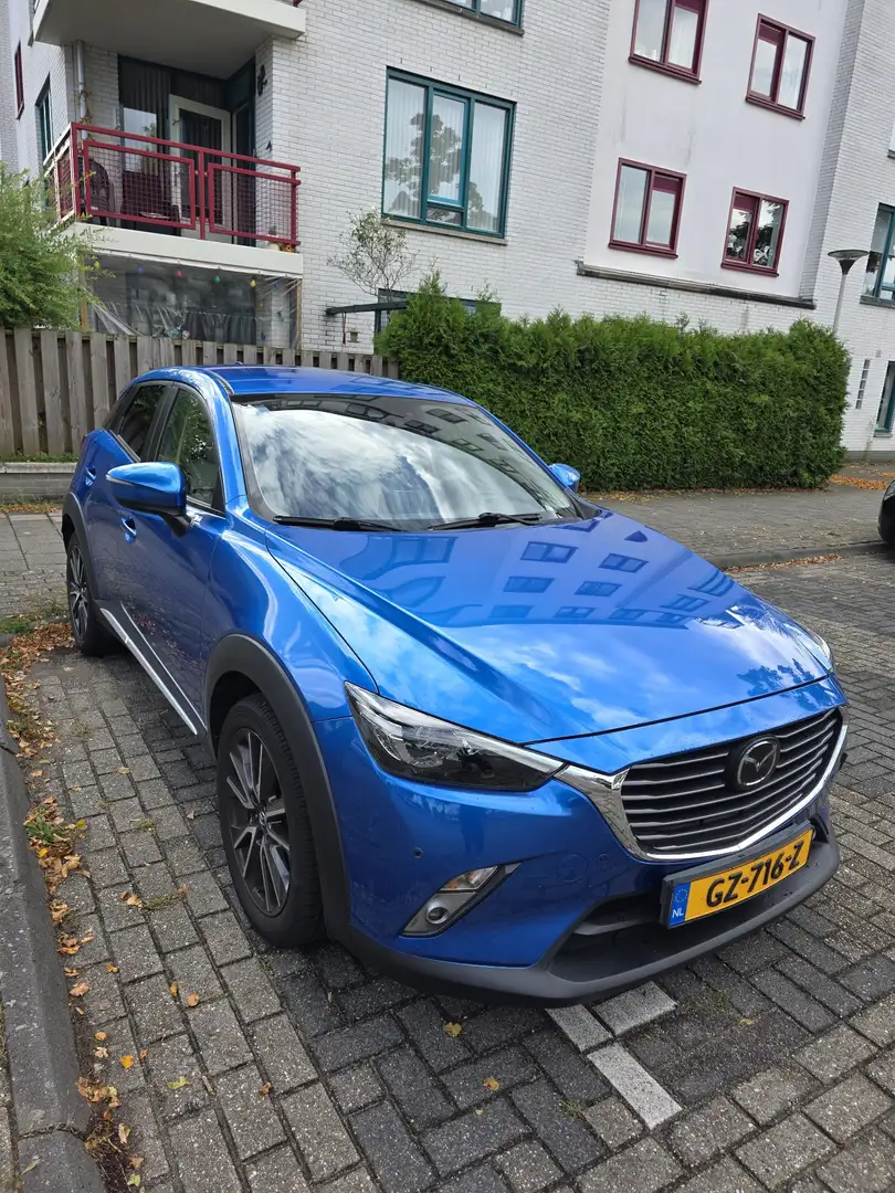 Mazda CX-3 2.0 SAG 120 GT-M Blauw - 1