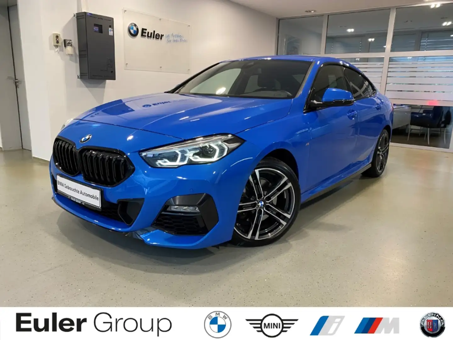 BMW 218 Gran Coupe d Navi LED M Sportpaket Tempomat Hi Fi Blau - 1