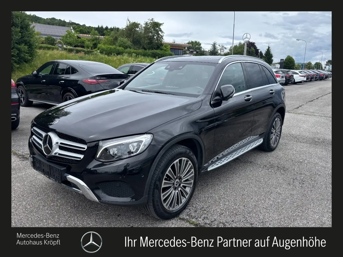 Mercedes-Benz GLC 220 d 4MATIC Pano AMG Stdhzg FAP KeyGo PTS Zwart - 1