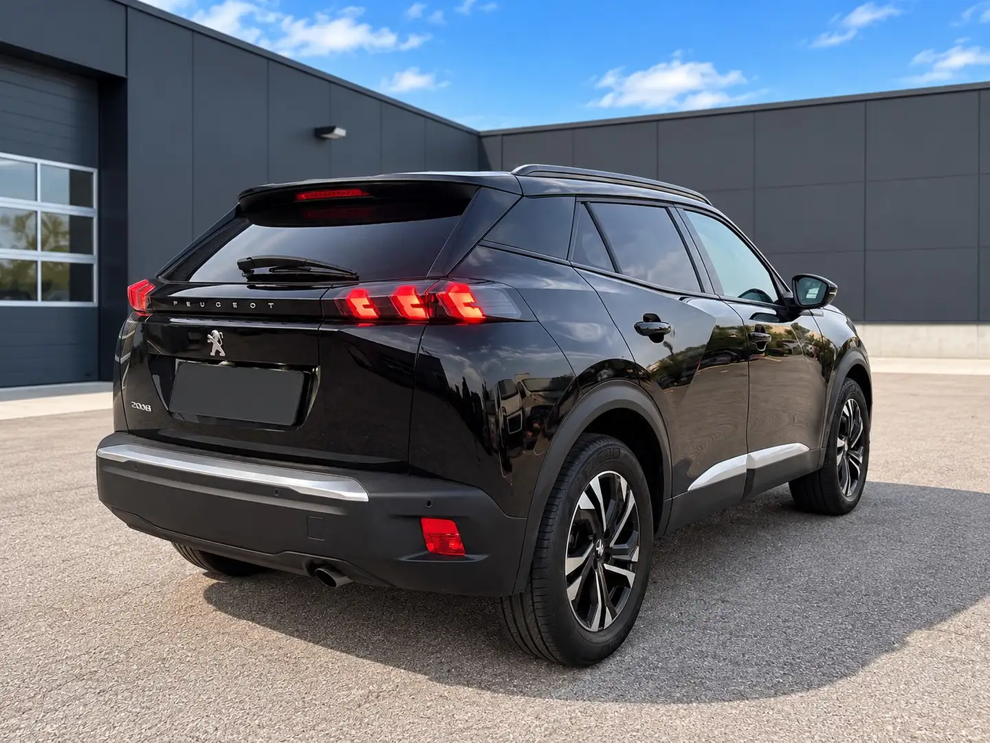 Peugeot 2008 Allure*R-Kamera*SZH*Spurhalte* Schwarz - 2