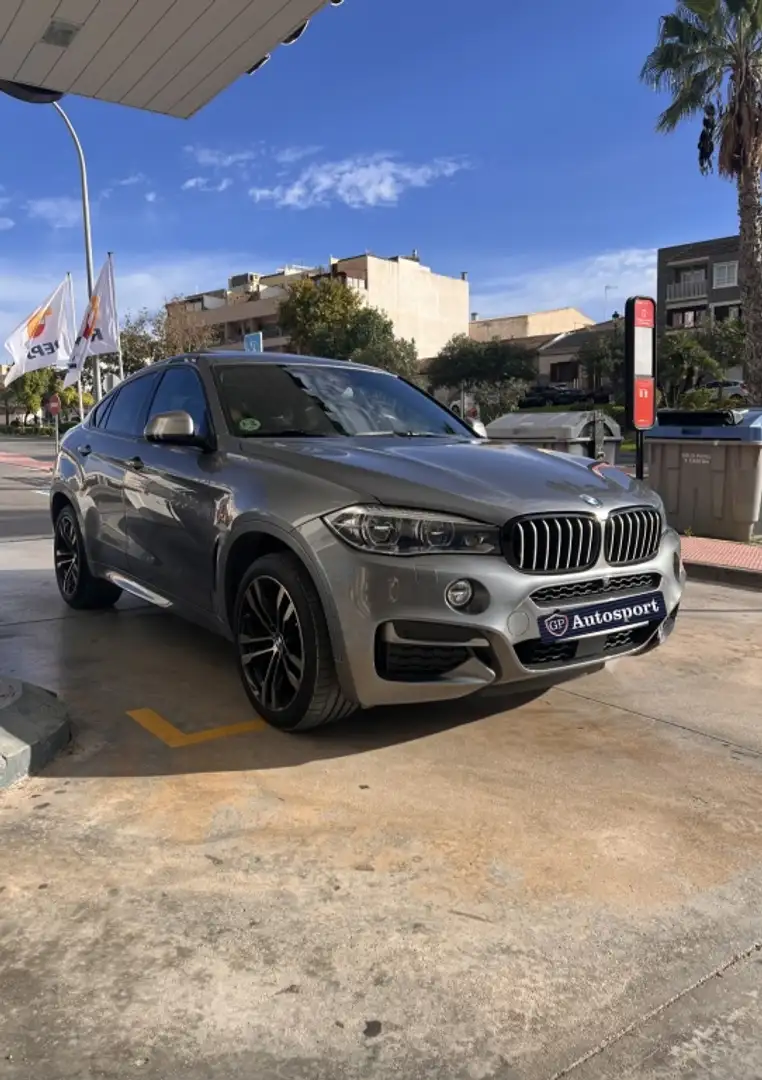 BMW X6 xDrive M50dA Gris - 1