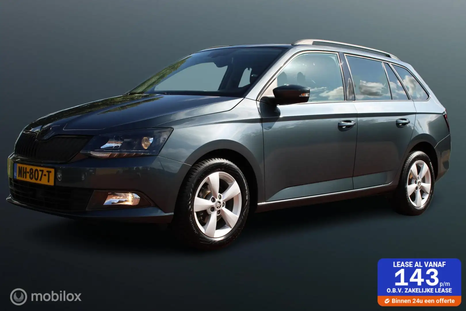 Skoda Fabia Combi 1.2 TSI 4 cilinder, Style Business, Cruise, Grijs - 1