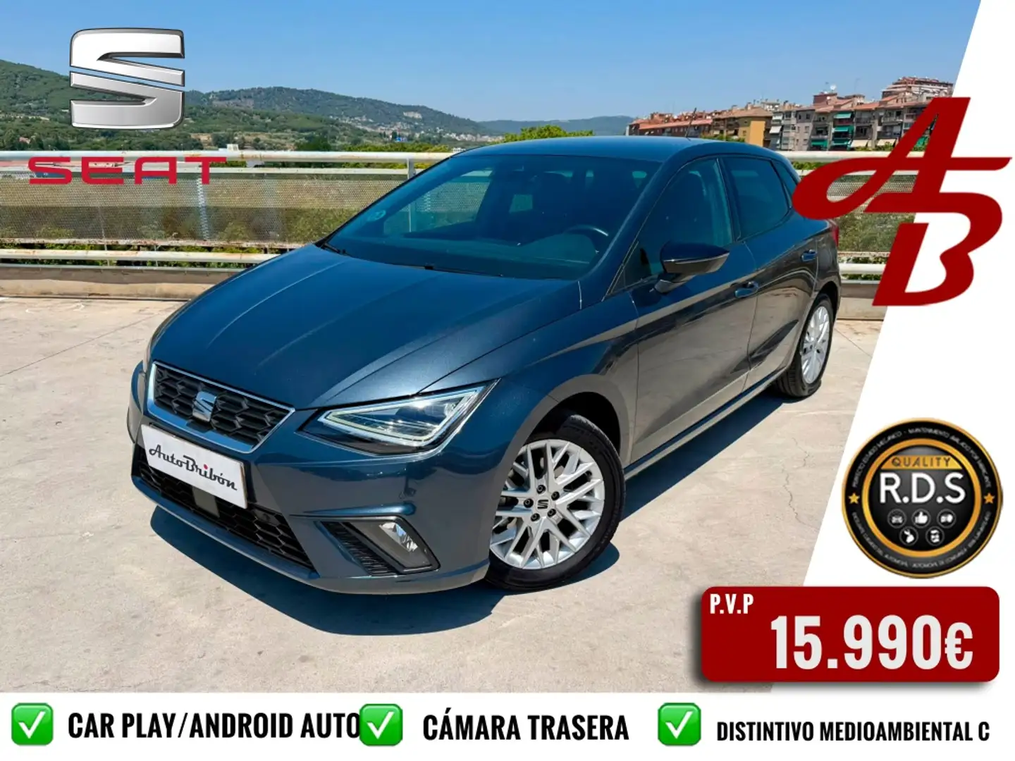SEAT Ibiza 1.0 TSI S&S Style XM 115 Gris - 1