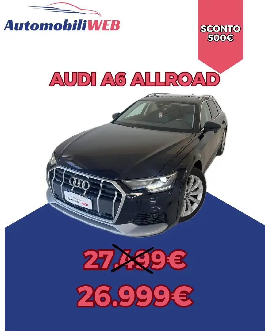 Audi A6 allroad Allroad 50 3.0 tdi mhev 48V Evolution quattro Blu/Azzurro - 1
