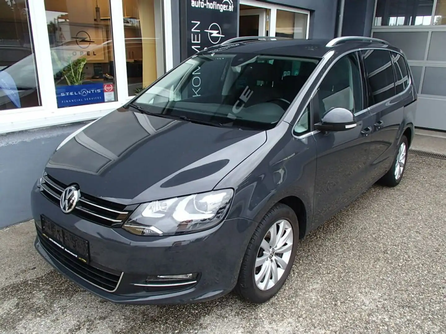 Volkswagen Sharan Business, AHV, Standheizung,..... Grijs - 2