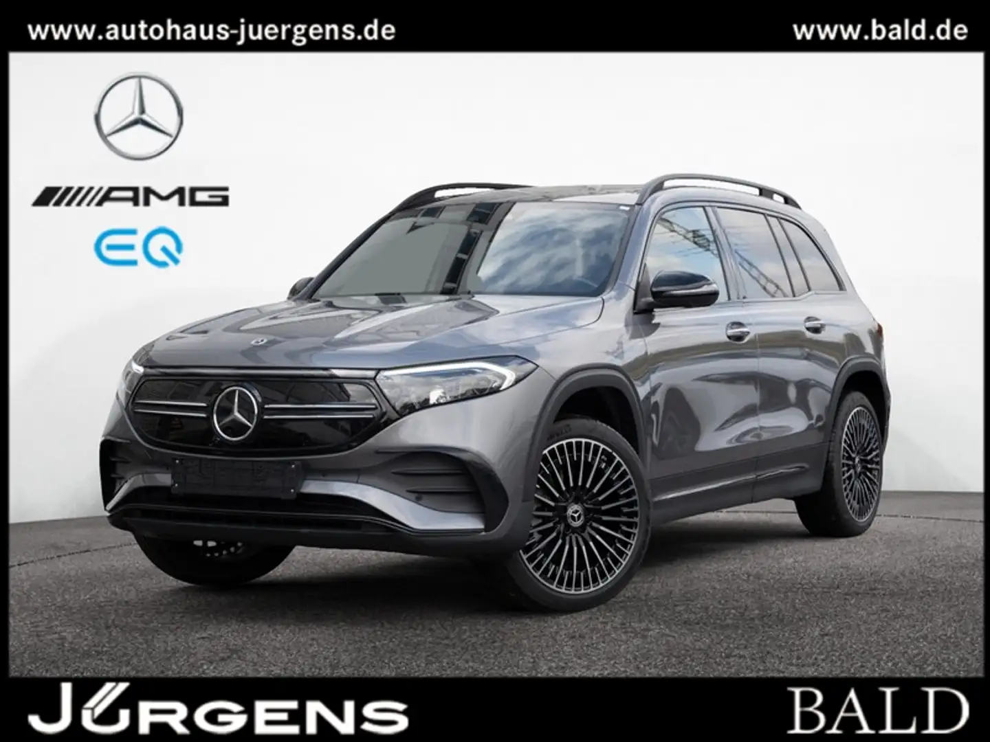 Mercedes-Benz EQB 350 4M AMG-Sport/Pano/Burm/Night/Distr/20' Grau - 1