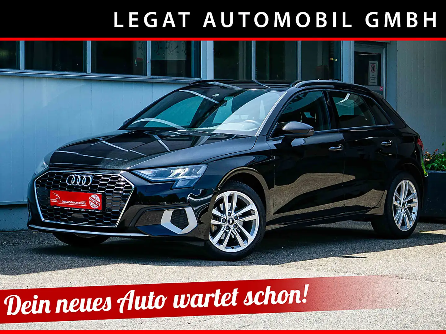 Audi A3 30 TSI advanced *GARANTIE*SITZHEIZUNG* Schwarz - 1