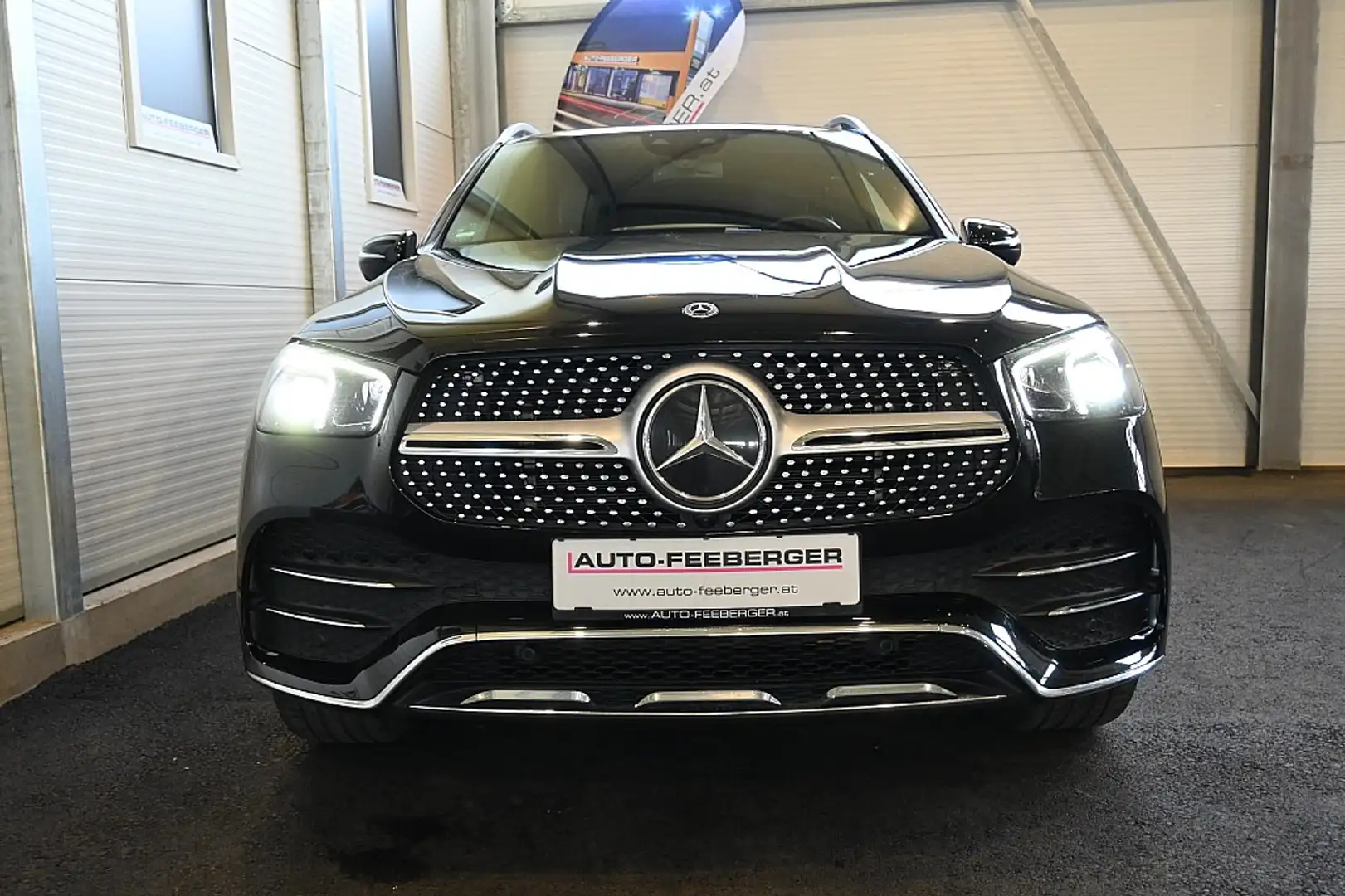 Mercedes-Benz GLE 350 de PHEV 4Matic Aut. AMG,AHK,360-View,Burmeister... Schwarz - 2