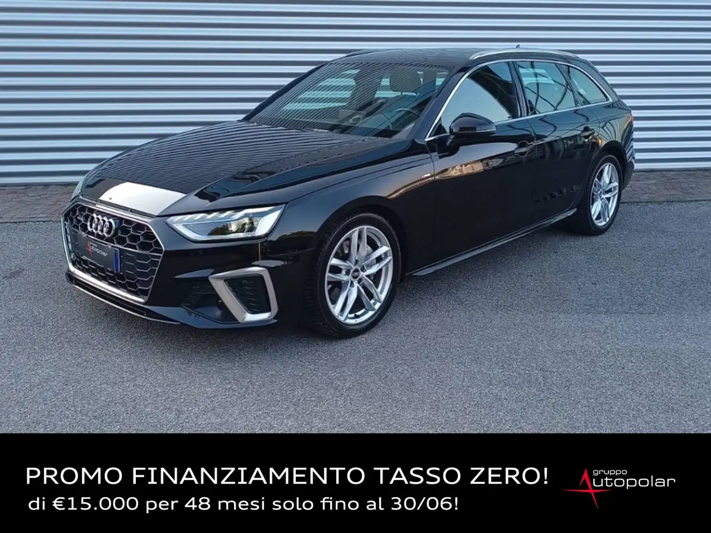 Audi A4 AVANT 40 TDI  MHEV QUATTRO S-TRONIC S LINE Nero - 1
